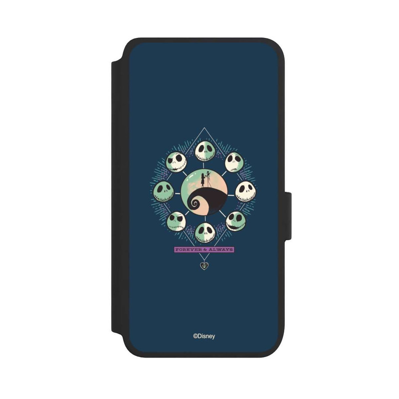 Galaxy S25 NIVOflip Nightmare Before Christmas Jack and Sally Circle