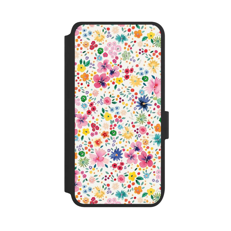 Galaxy S25 NIVOflip Millefleurs Pink Spring Garden