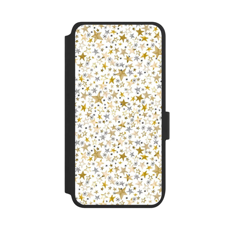 Galaxy S25 NIVOflip Winter Stars Gold