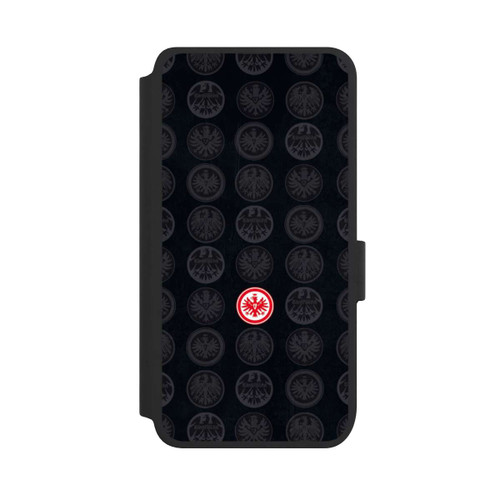 Samsung Galaxy S25 NIVOflip Eintracht Frankfurt Logo Pattern