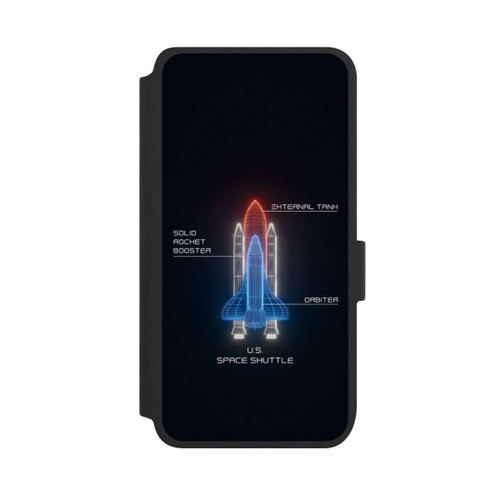 Samsung Galaxy S25 NIVOflip Space Shuttle Wireframe
