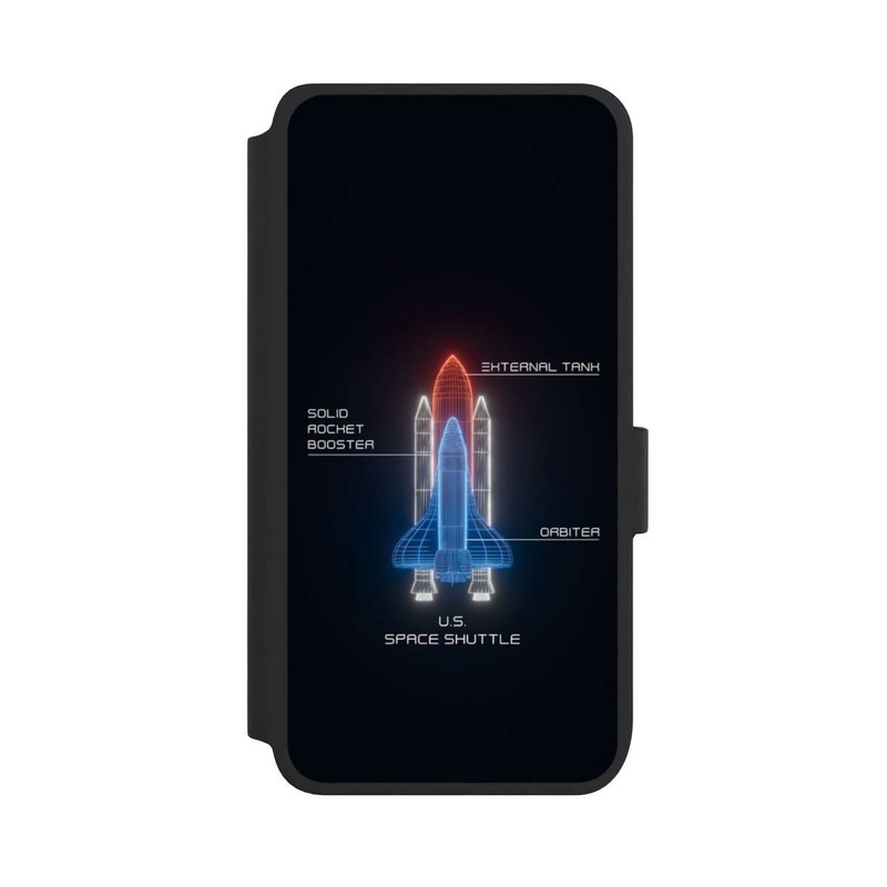 Galaxy S25 NIVOflip Space Shuttle Drahtmodell