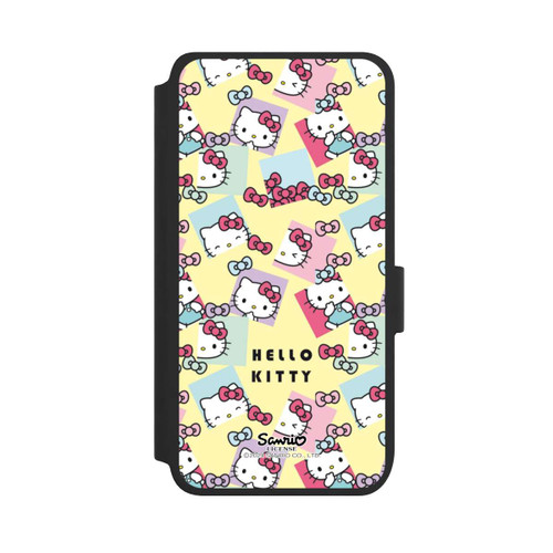 Samsung Galaxy S25 NIVOflip Hello Kitty Pastellmuster