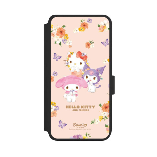 Samsung Galaxy S25 NIVOflip Hello Kitty Frühlingsblumen