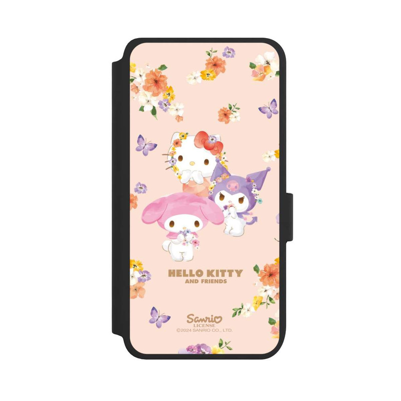 Galaxy S25 NIVOflip Hello Kitty Frühlingsblumen