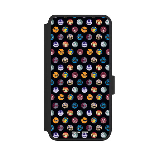 Samsung Galaxy S25 NIVOflip Bijuu Muster Schwarz