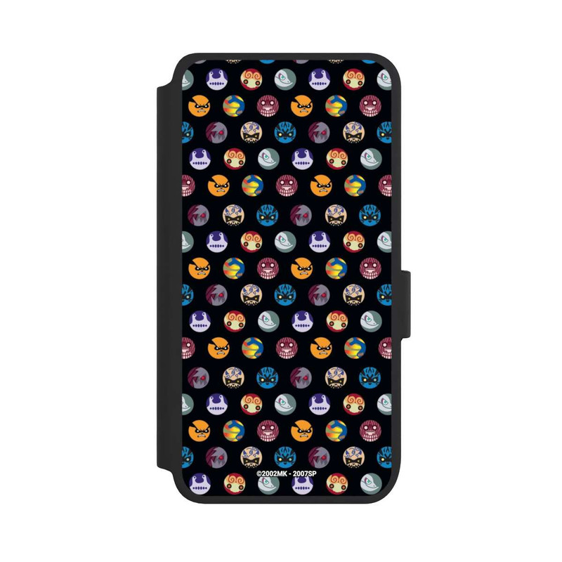 Galaxy S25 NIVOflip Bijuu motif noir