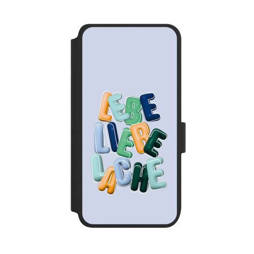 Samsung Galaxy S25 NIVOflip Lebe Liebe Lache Color