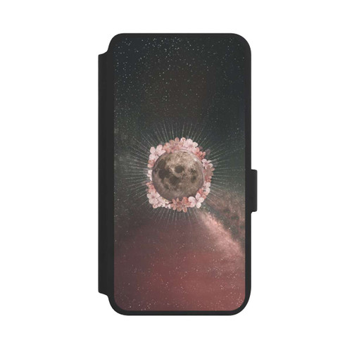 Samsung Galaxy S25 NIVOflip Lumière de lune florale