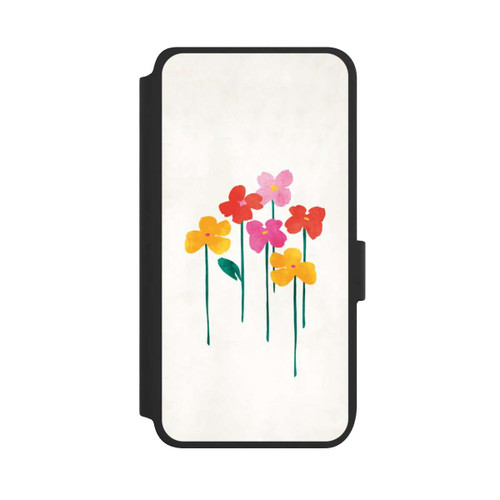 Samsung Galaxy S25 NIVOflip Kleine glückliche Blumen