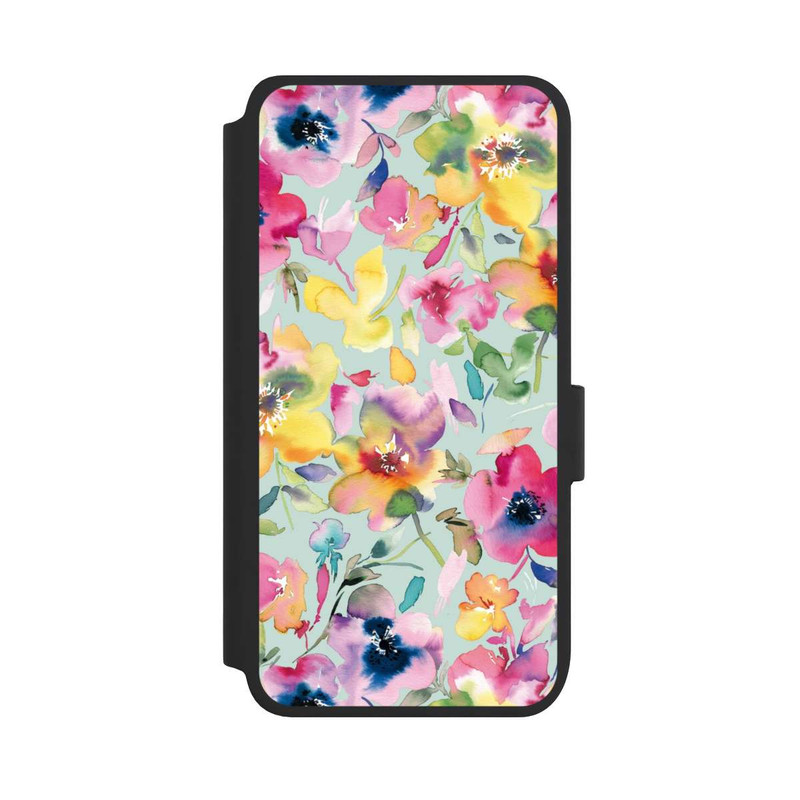 Galaxy S25 NIVOflip Artistic Summer Psychedelic Floral
