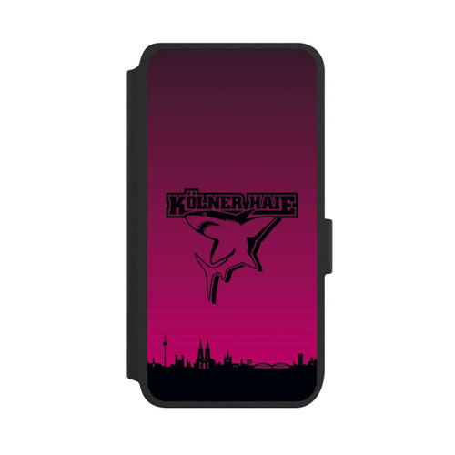 Samsung Galaxy S25 NIVOflip Kölner Haie Skyline Pink