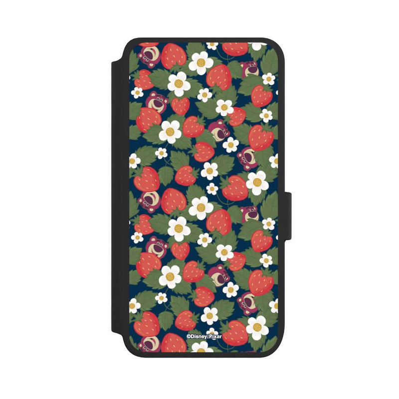 Galaxy S25 NIVOflip Lotso Toy Story Strawberry Flower Pattern