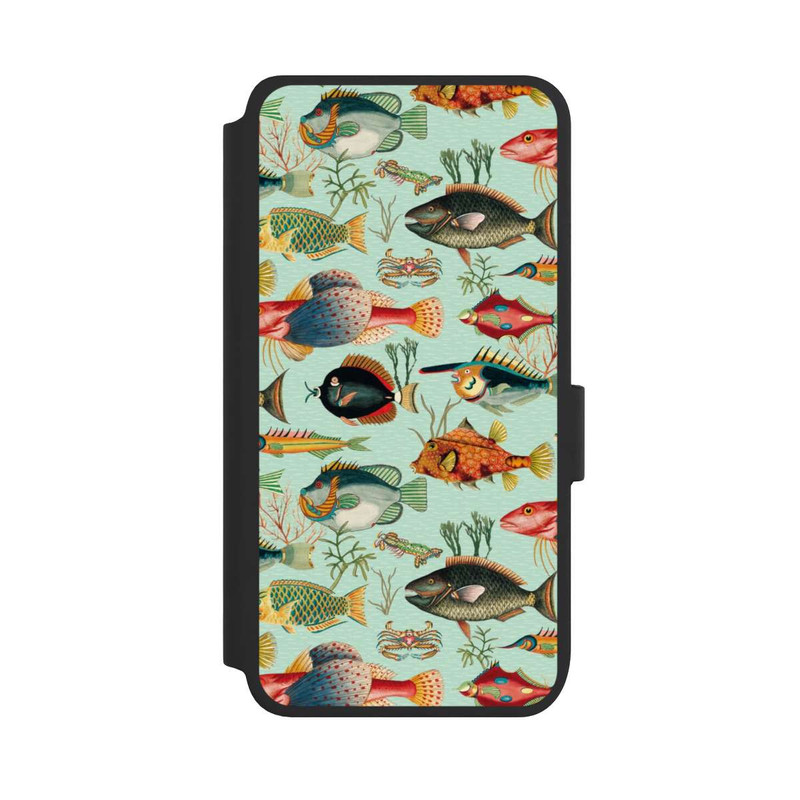 Galaxy S25 NIVOflip Bunte Fische