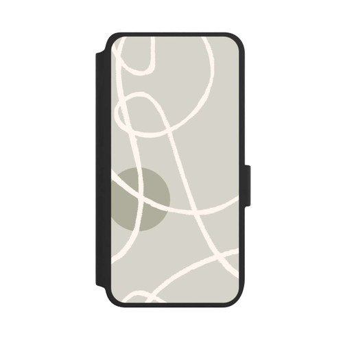 Samsung Galaxy S25 NIVOflip Laced Up Beige