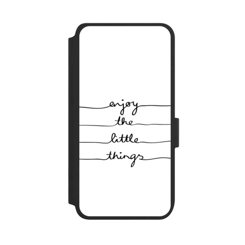 Samsung Galaxy S25 NIVOflip Enjoy The Little Things White