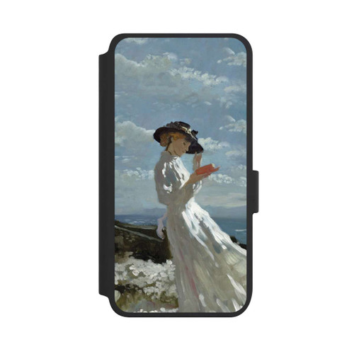 Samsung Galaxy S25 NIVOflip Grace Reading at Howth Bay