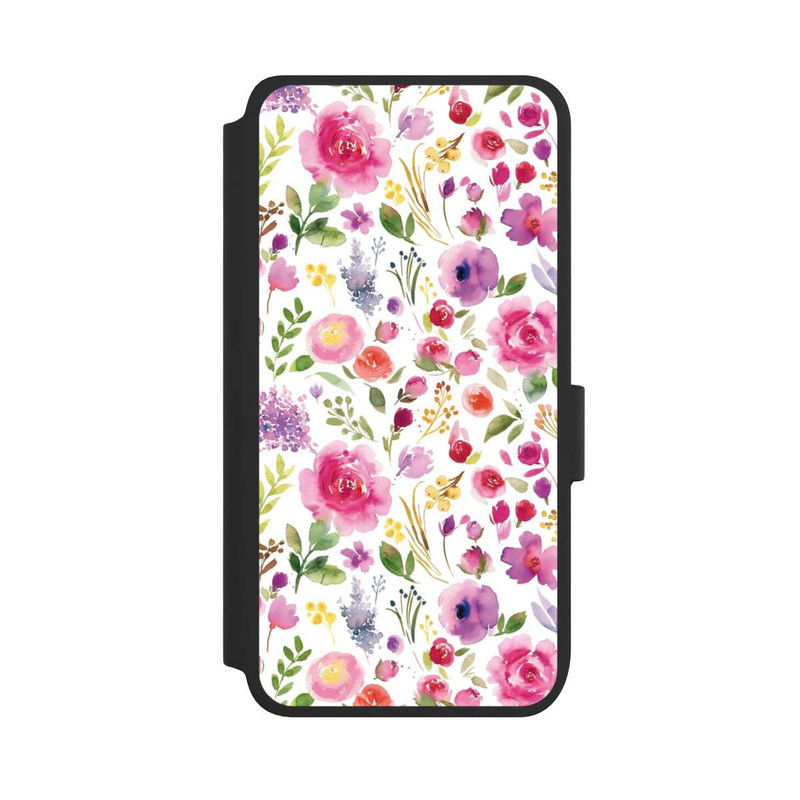 Galaxy S25 NIVOflip Roses Flowers Purple