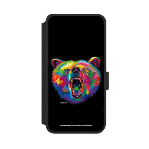 Samsung Galaxy S25 NIVOflip Bär Pop Colours