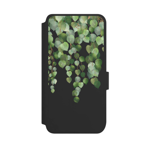Samsung Galaxy S25 NIVOflip Eucalyptus Hanging Watercolor Transparent