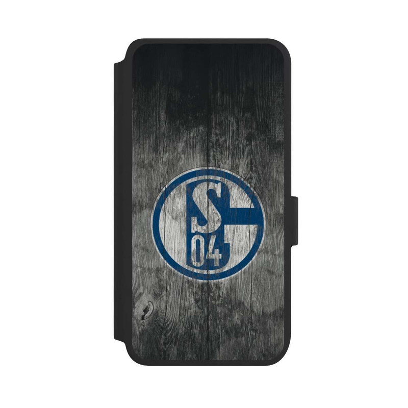 Galaxy S25 NIVOflip Schalke 04 Holz Look