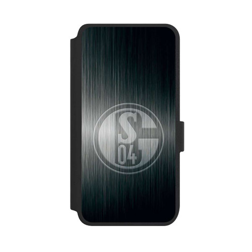 Samsung Galaxy S25 NIVOflip Schalke 04 Metall Look
