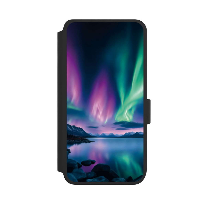 Galaxy S25 NIVOflip Aurora Borealis avec IA