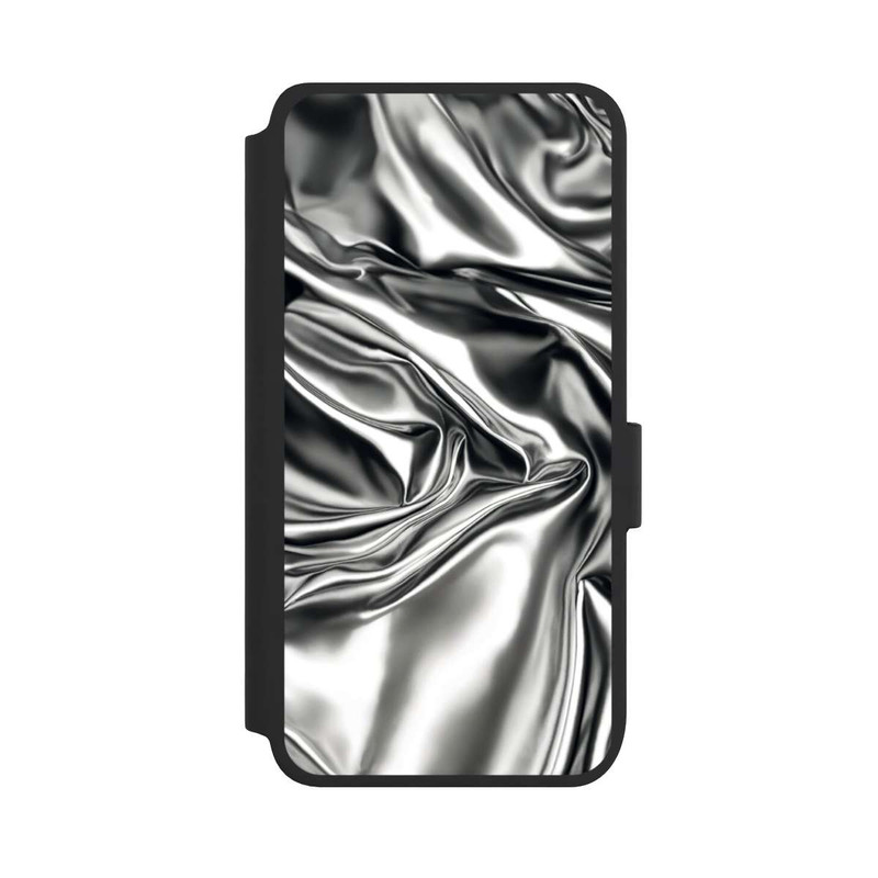 Galaxy S25 NIVOflip Shiny Chrome Silver avec IA