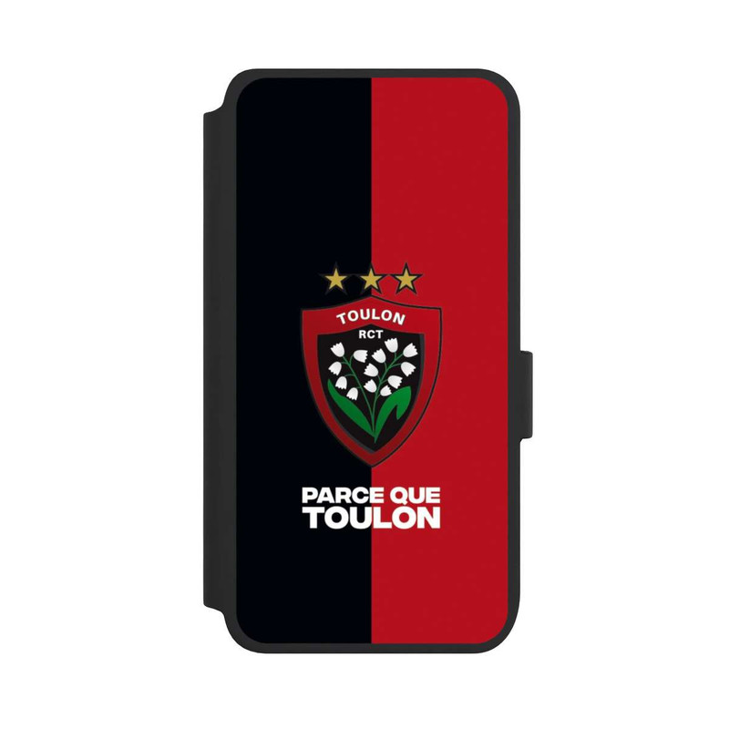 Galaxy S25 NIVOflip RCT Logo Red Black
