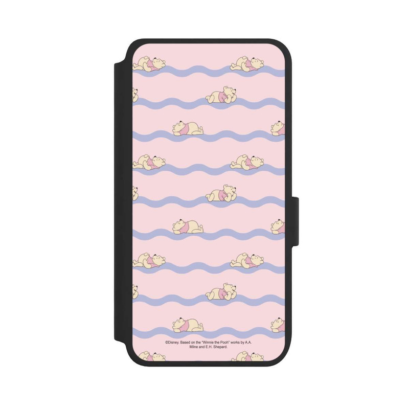 Galaxy S25 NIVOflip Winnie the Pooh Pink Waves