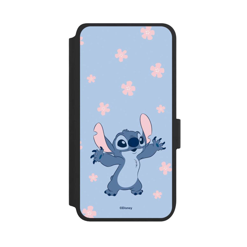 Galaxy S25 NIVOflip Stitch Pastel Flowers Blue