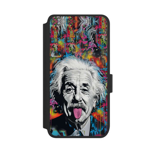 Samsung Galaxy S25 NIVOflip Physiker Bunte Zunge Raus