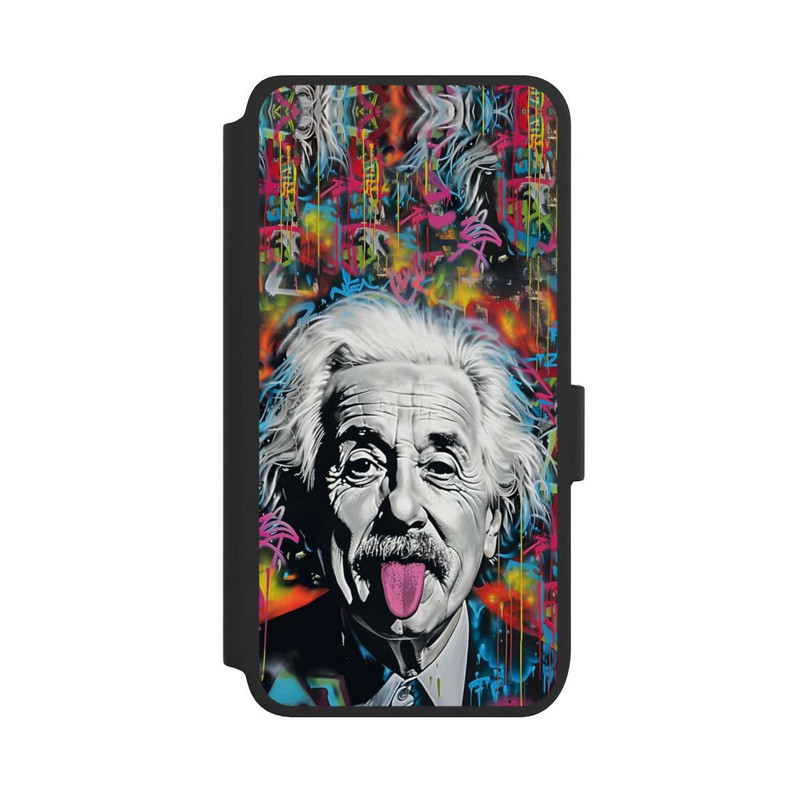 Galaxy S25 NIVOflip Physiker Bunte Zunge Raus