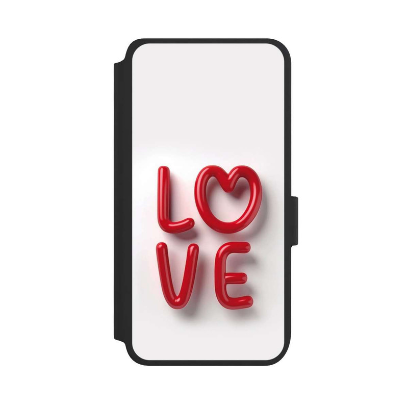 Galaxy S25 NIVOflip Love Statement Red with AI