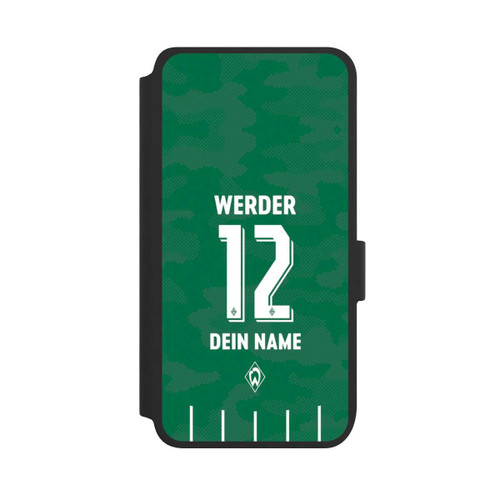 Samsung Galaxy S25 NIVOflip Werder Bremen Trikot Personalisierbar 25-26