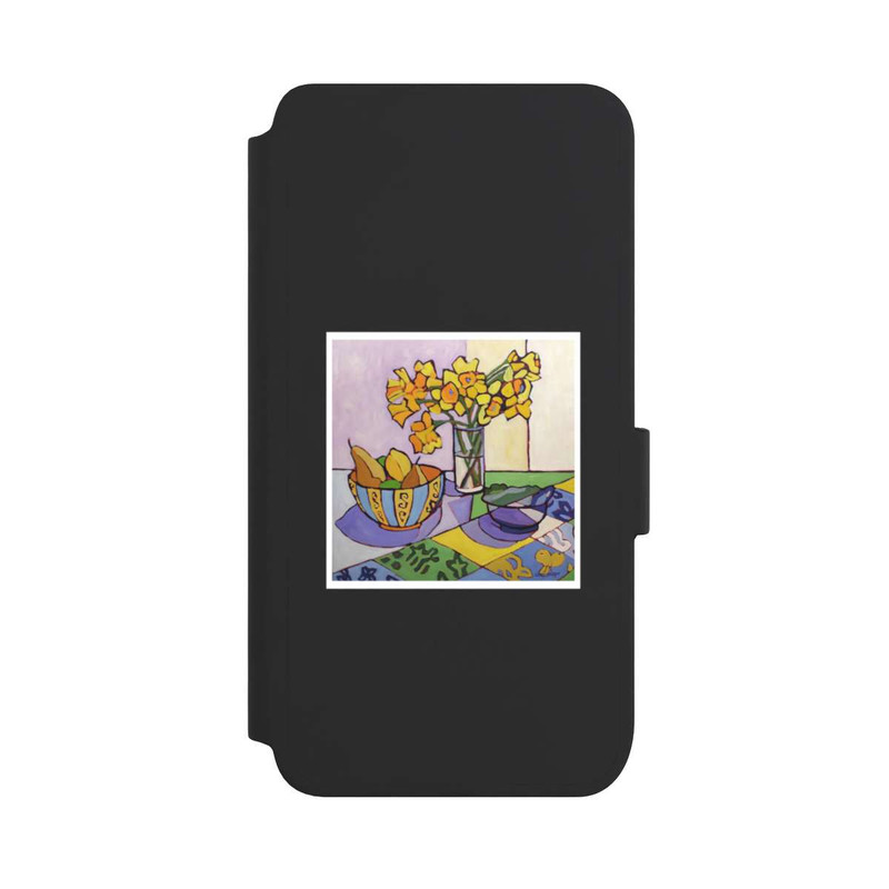 Galaxy S25 NIVOflip Daffodil Patchwork, 2023, by Catherine J Martzloff