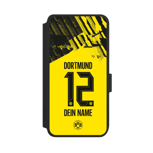 Samsung Galaxy S25 NIVOflip BVB Trikot Personalisierbar 25-26