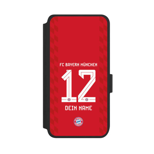 Samsung Galaxy S25 NIVOflip FC Bayern München Trikot Personalisierbar 25-26