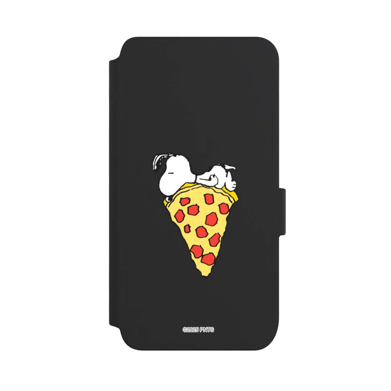 Galaxy S25 NIVOflip Snoopy Pizza Transparent