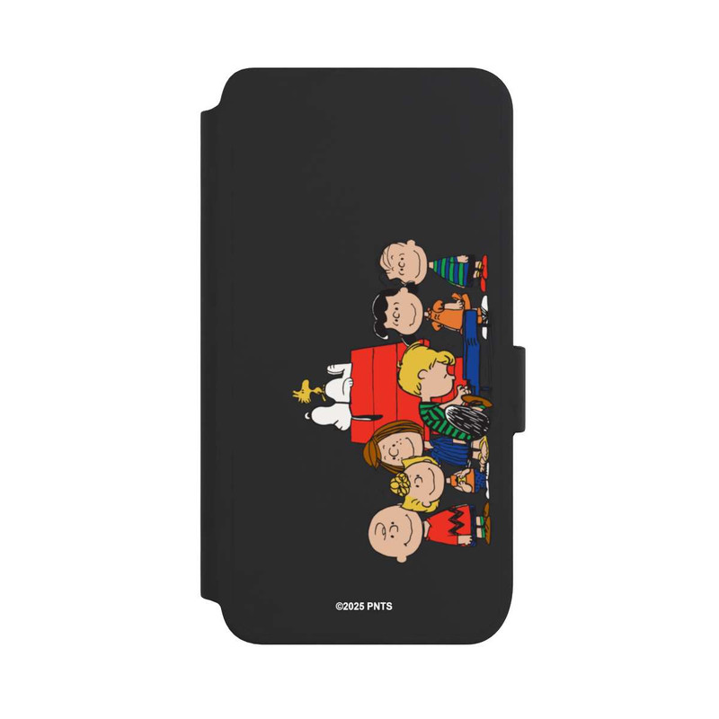 Galaxy S25 NIVOflip Snoopy and Friends Transparent