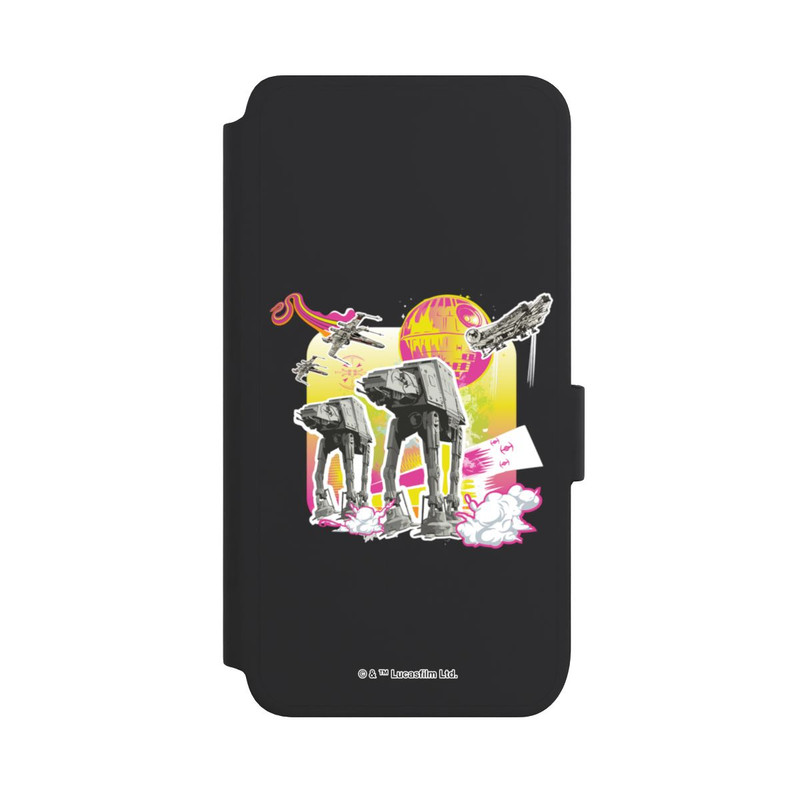 Galaxy S25 NIVOflip AT-AT All Terrain Armored Transport Neon Star Wars