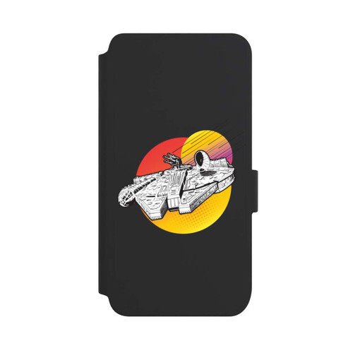 Samsung Galaxy S25 NIVOflip Millennium Falcon Transparent