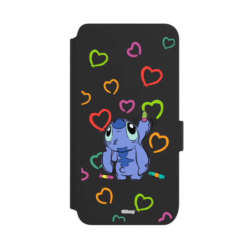 Galaxy S25 NIVOflip Stitch Draws a Heart Transparent