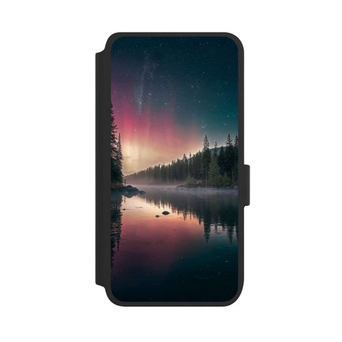 Samsung Galaxy S25 NIVOflip Silent Aurora Borealis With AI