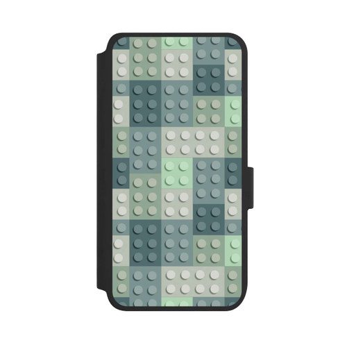Samsung Galaxy S25 NIVOflip Modèle de blocs verts