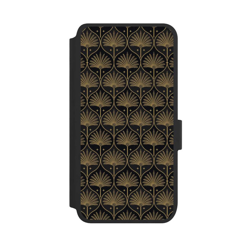 Galaxy S25 NIVOflip Art Deco Blätter