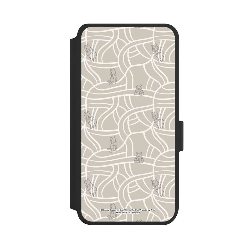 Galaxy S25 NIVOflip Winnie the Pooh Beige Pattern