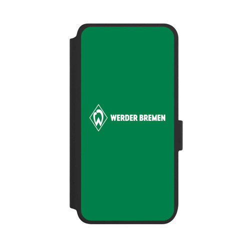 Samsung Galaxy S25 NIVOflip Werder Bremen Schriftzug Raute Grün