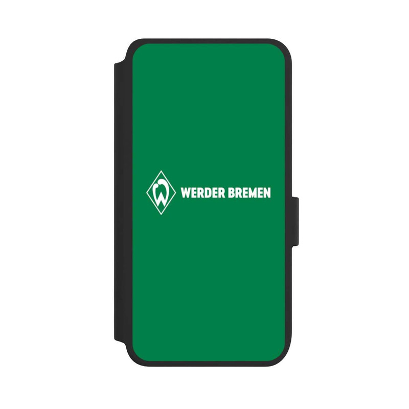 Galaxy S25 NIVOflip Werder Bremen Schriftzug Raute Grün