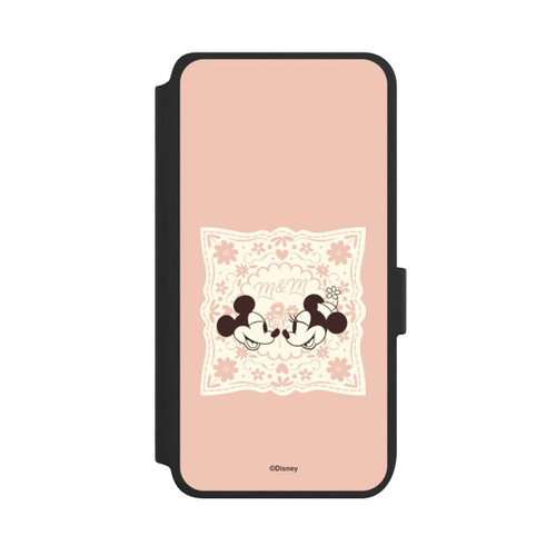 Samsung Galaxy S25 NIVOflip Minnie und Micky Forever Rosa